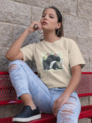 Floral Forester Iii T-shirt -Grace Popp Designs