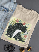 Floral Forester Iii T-shirt -Grace Popp Designs