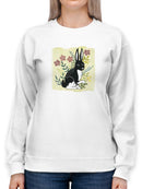 Floral Forester Iv Sweatshirt -Grace Popp Designs