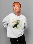 Floral Forester Iv Sweatshirt -Grace Popp Designs