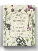 Pressed Floral Quote I Wall Art -Grace Popp Designs
