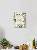 Pressed Floral Quote I Wall Art -Grace Popp Designs