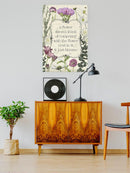 Pressed Floral Quote Iii Wall Art -Grace Popp Designs