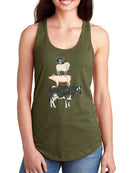 Farmland Family. V T-shirt -Grace Popp Designs