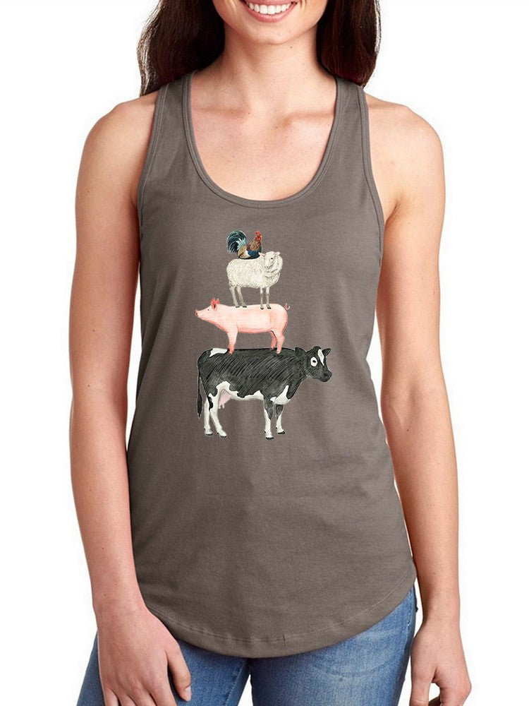 Farmland Family. V T-shirt -Grace Popp Designs