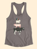Farmland Family. V T-shirt -Grace Popp Designs
