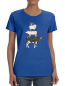 Farmland Family. V T-shirt -Grace Popp Designs