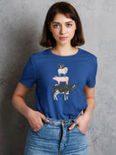 Farmland Family. V T-shirt -Grace Popp Designs