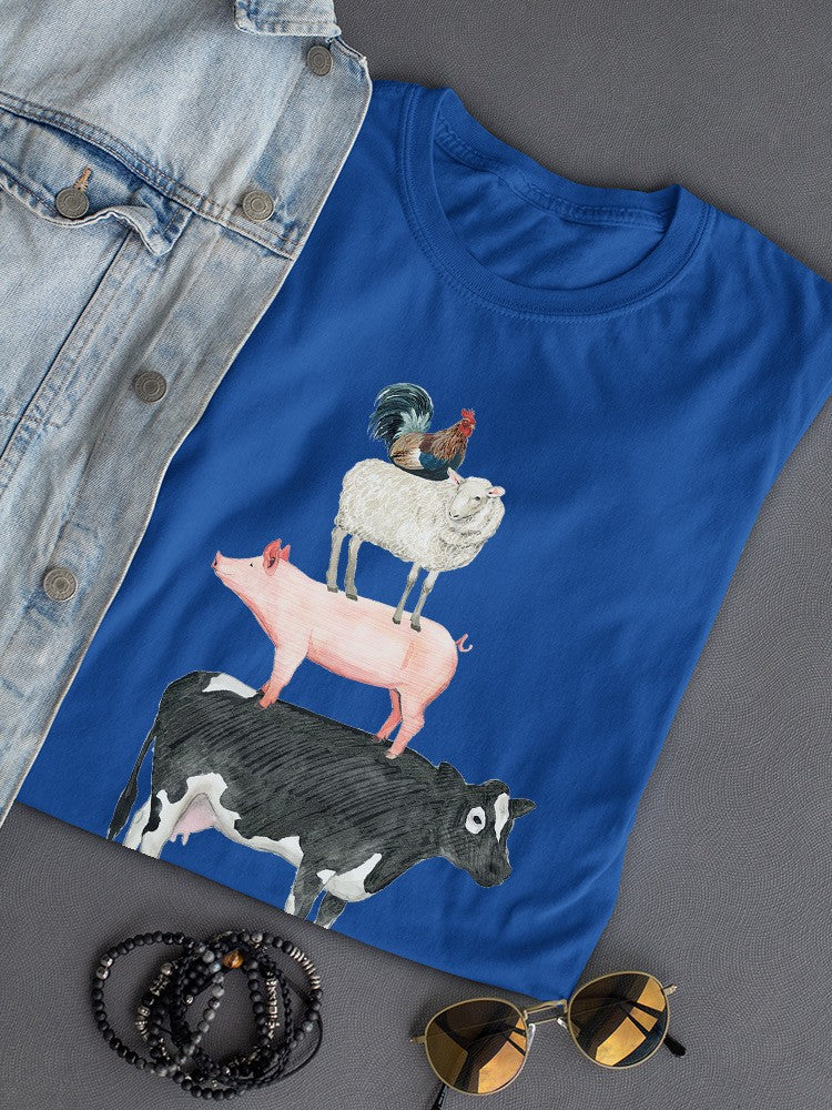 Farmland Family. V T-shirt -Grace Popp Designs