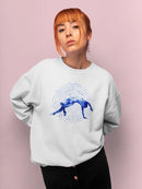 Yoga Flow V Sweatshirt -Grace Popp Designs
