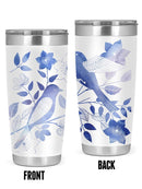 Avian Twilight Chinese Tumbler -Grace Popp Designs