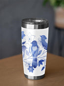 Avian Twilight Chinese Tumbler -Grace Popp Designs