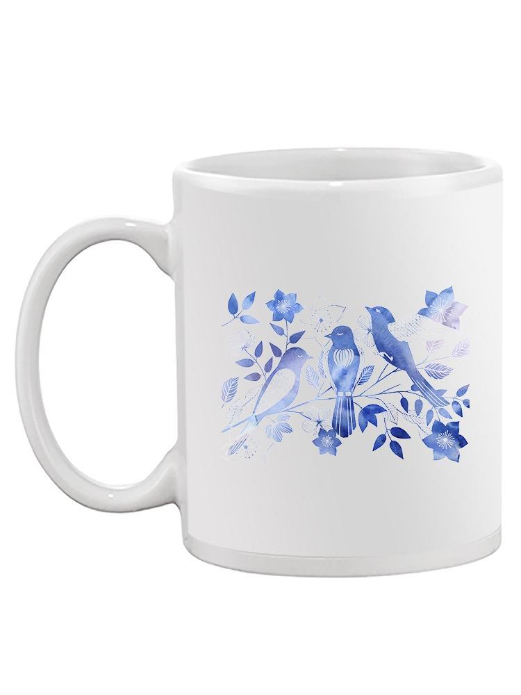 Avian Twilight Chinese Mug -Grace Popp Designs