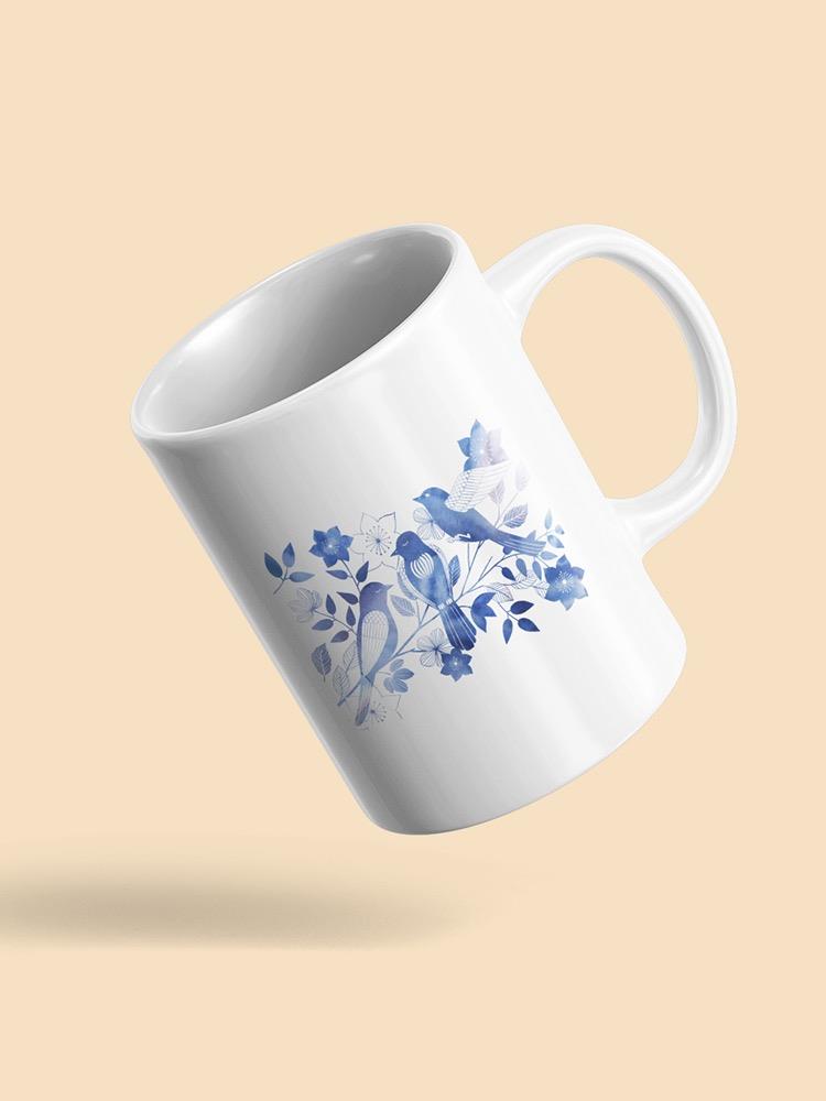 Avian Twilight Chinese Mug -Grace Popp Designs