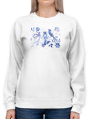 Avian Twilight Chinese Sweatshirt -Grace Popp Designs