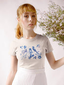 Avian Twilight Chinese T-shirt -Grace Popp Designs