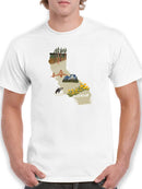 Illustrated State California T-shirt -Jacob Green Designs