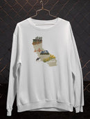 Illustrated State California Sweatshirt -Jacob Green Designs