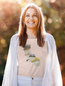 Illustrated State California T-shirt -Jacob Green Designs