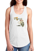 Illustrated State-florida T-shirt -Jacob Green Designs