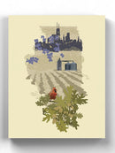 Illustrated State-illinois Wall Art -Jacob Green Designs