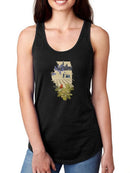 Illustrated State-illinois T-shirt -Jacob Green Designs