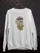 Illustrated State-illinois Sweatshirt -Jacob Green Designs