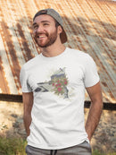 Illustrated State-new York T-shirt -Jacob Green Designs
