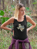 Illustrated State-texas T-shirt -Jacob Green Designs