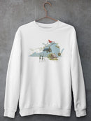 Illustrated State-virginia Sweatshirt -Jacob Green Designs