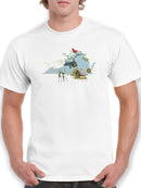 Illustrated State-virginia T-shirt -Jacob Green Designs