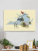 Illustrated State-virginia Wall Art -Jacob Green Designs