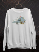 Illustrated State-virginia Sweatshirt -Jacob Green Designs