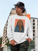 Wodaabe Woman I Sweatshirt -Jacob Green Designs