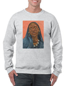 Wodaabe Woman I Sweatshirt -Jacob Green Designs