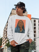 Wodaabe Woman I Sweatshirt -Jacob Green Designs