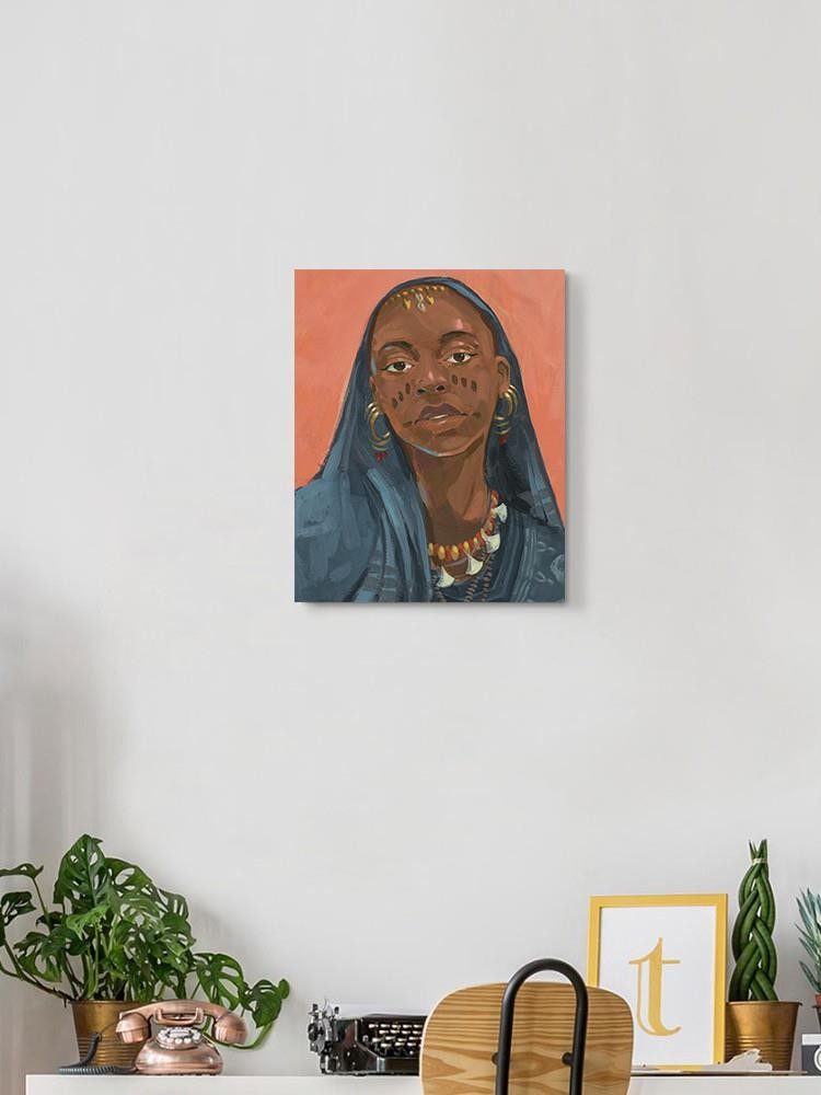 Wodaabe Woman I Wall Art -Jacob Green Designs