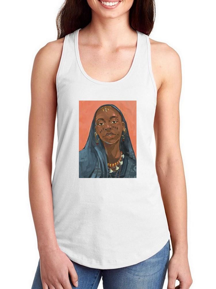 Wodaabe Woman I T-shirt -Jacob Green Designs