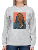 Wodaabe Woman I Sweatshirt -Jacob Green Designs