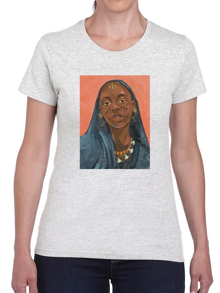 Wodaabe Woman I T-shirt -Jacob Green Designs