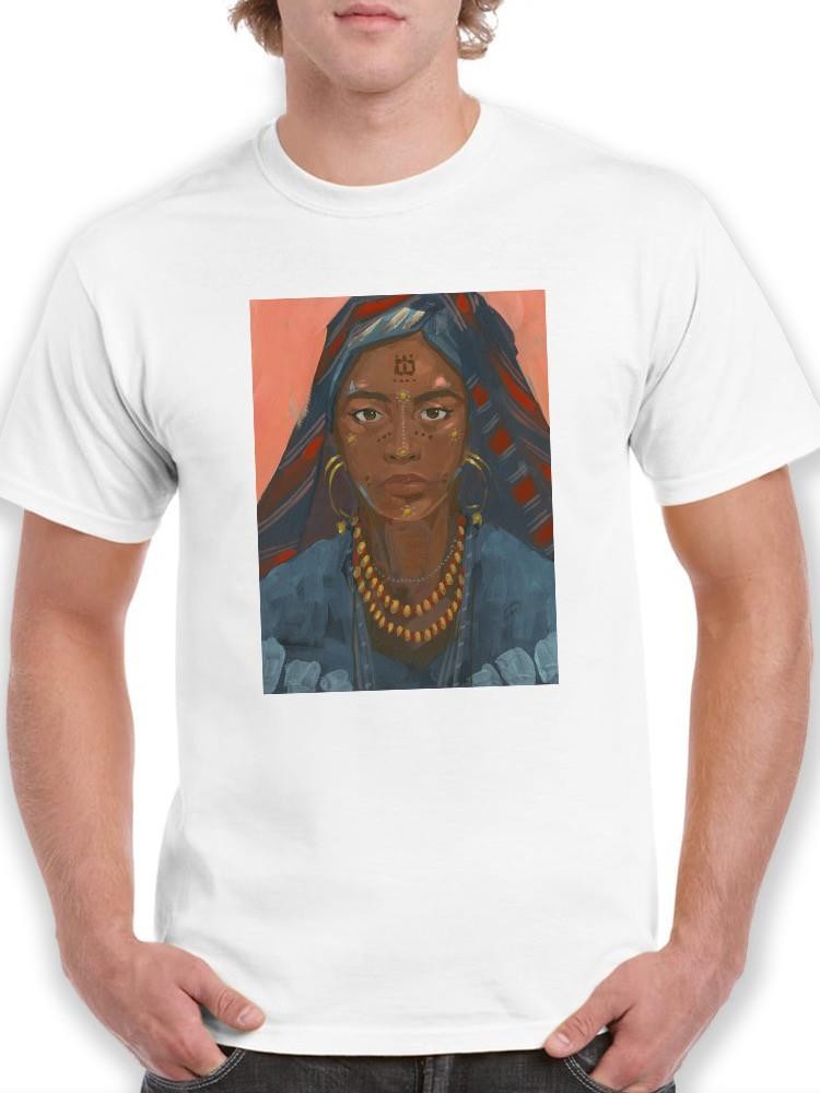 Wodaabe Woman T-shirt -Jacob Green Designs