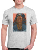 Wodaabe Woman T-shirt -Jacob Green Designs