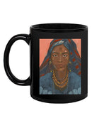 Wodaabe Woman Mug -Jacob Green Designs