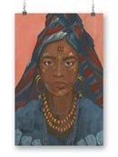 Wodaabe Woman Wall Art -Jacob Green Designs