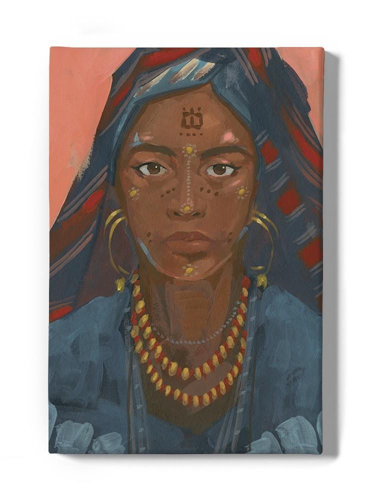 Wodaabe Woman Wall Art -Jacob Green Designs