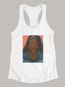 Wodaabe Woman T-shirt -Jacob Green Designs
