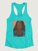 Wodaabe Woman T-shirt -Jacob Green Designs