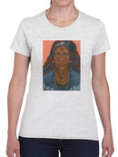 Wodaabe Woman T-shirt -Jacob Green Designs