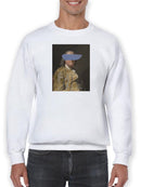 Masked Franklin Sweatshirt -Jennifer Goldberger Designs