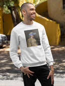 Masked Franklin Sweatshirt -Jennifer Goldberger Designs